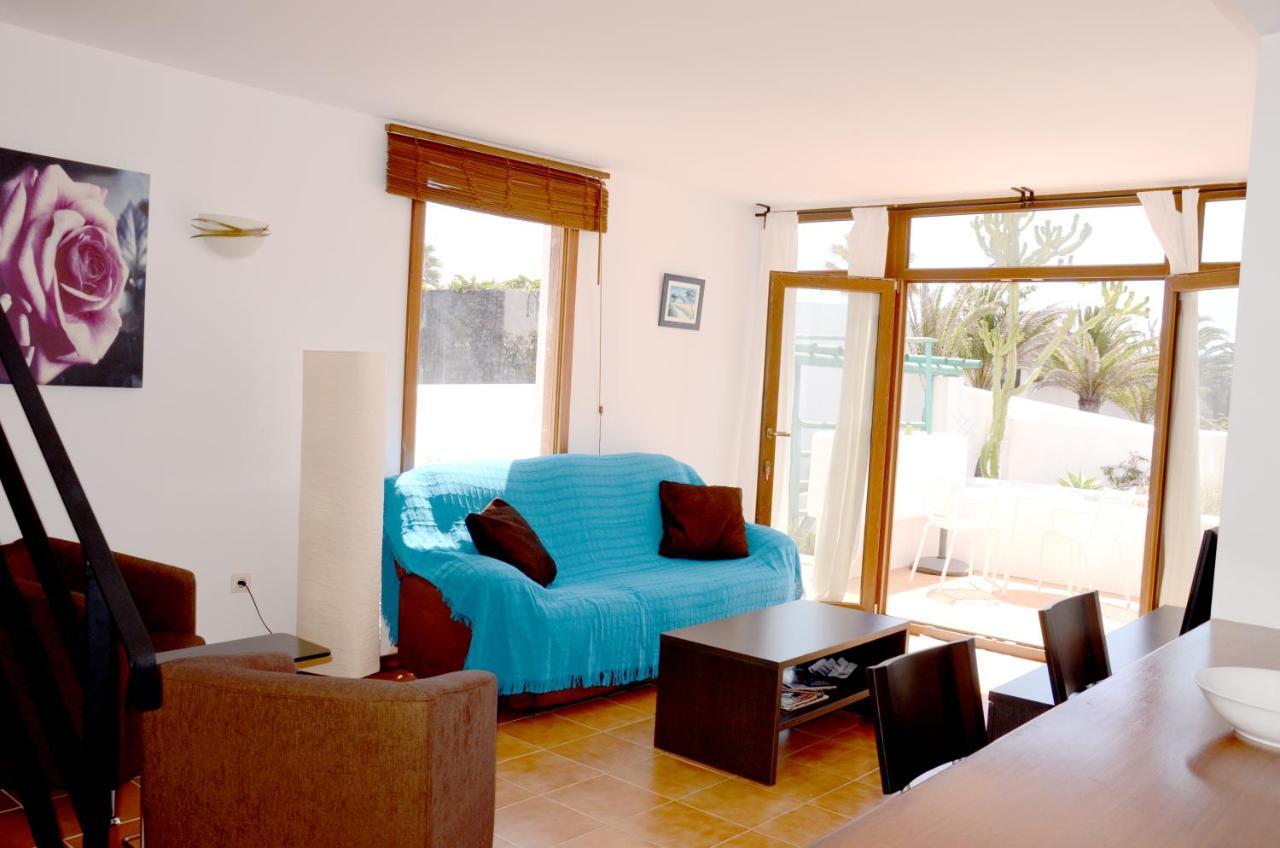B16-Duplex Luminoso+ Piscina A 150 M Del Mar Lejlighed Charco del Palo Eksteriør billede
